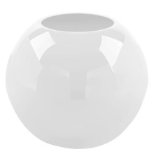 Vase Glas weiß Kugelvase rund Opalglas Dekovase Tischvase MOON von Fink Living Vase Glas weiß Kugelvase rund Opalglas Dekovase Tischvase MOON von Fink Living