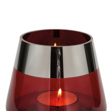 Teelichthalter aus Glas Deko Kerzenständer Windlicht JONA von Fink Höhe 13cm Teelichthalter aus Glas Deko Kerzenständer Windlicht JONA von Fink Höhe 13cm