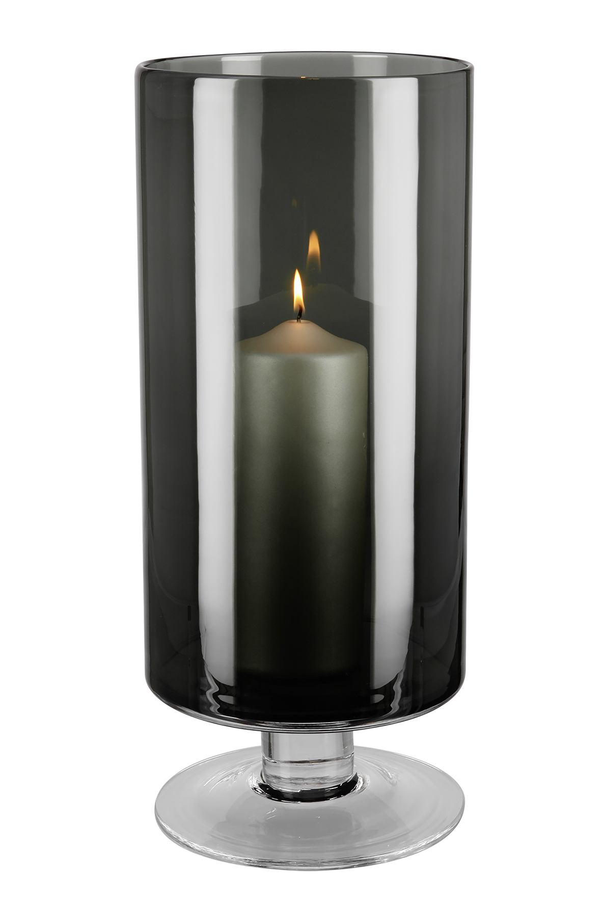 Windlicht Kerzenhalter Kerzenständer Vase VIANA grau von Fink Windlicht Kerzenhalter Kerzenständer Vase VIANA grau von Fink