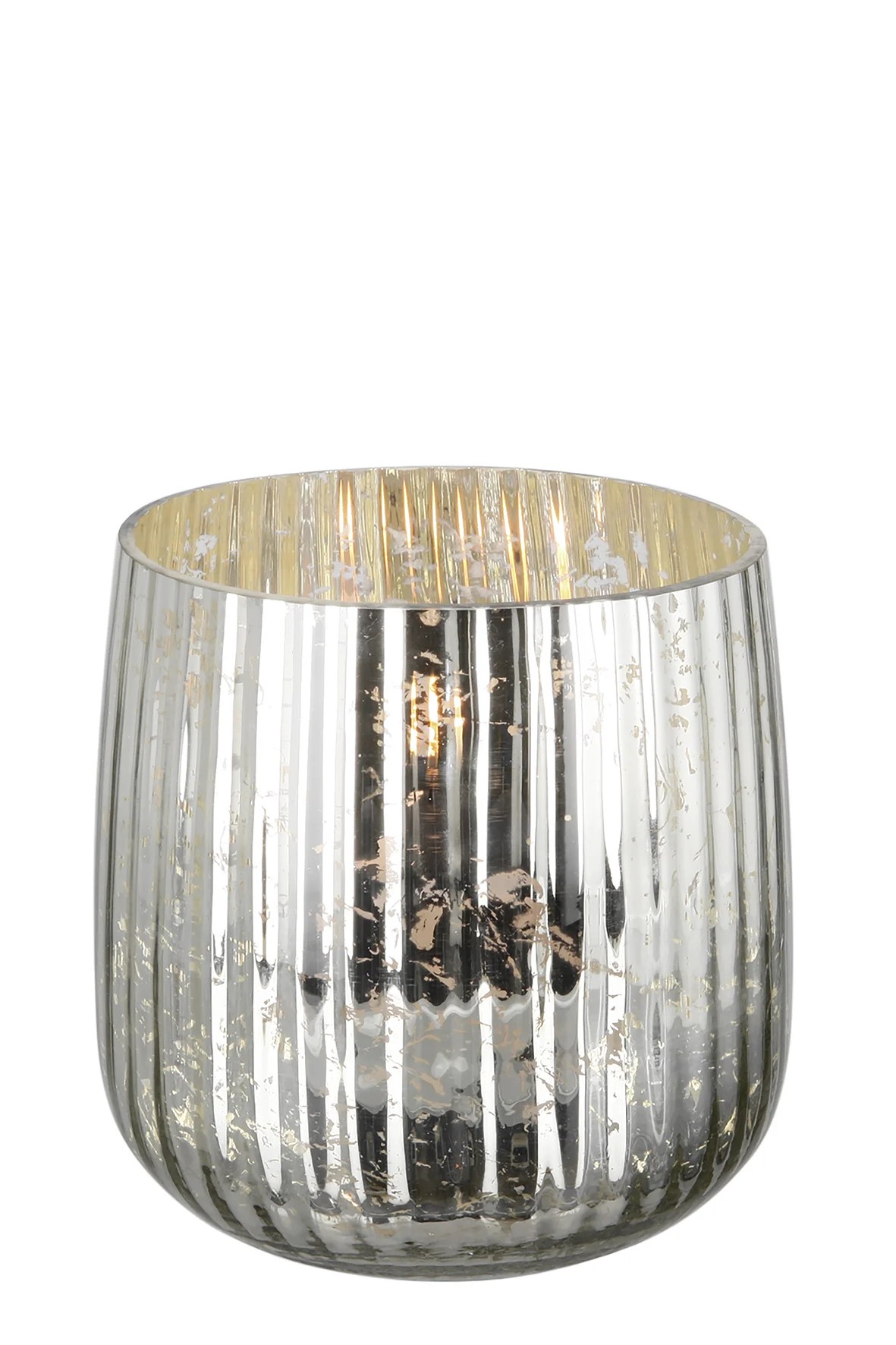 Windlicht Kerzenhalter Laterne Kerzenleuchter Glas Metall silber DARCY Fink Windlicht Kerzenhalter Laterne Kerzenleuchter Glas Metall silber DARCY Fink