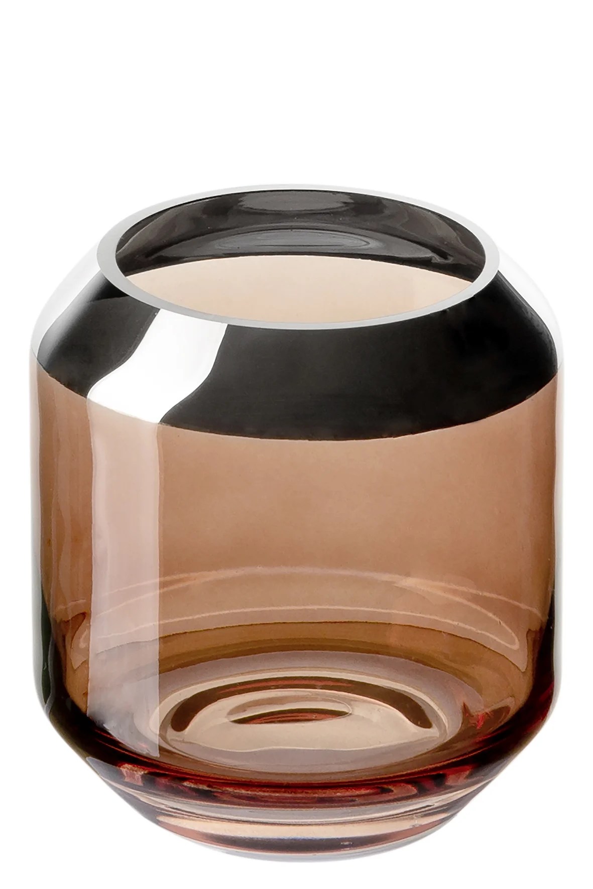 Teelichthalter Smilla von Fink Living in braun 9 cm Teelichthalter Smilla von Fink Living in braun 9 cm