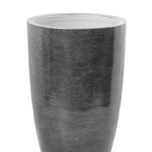 Dekovase Vase Blumenvase Porzellan grau silberfarben Deko Tischvase MELUA 51 cm Dekovase Vase Blumenvase Porzellan grau silberfarben Deko Tischvase MELUA 51 cm