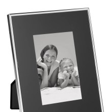 Fink Sora Fotorahmen Bilderrahmen silber schwarz Rahmen 10x15 Foto Fink Sora Fotorahmen Bilderrahmen silber schwarz Rahmen 10x15 Foto