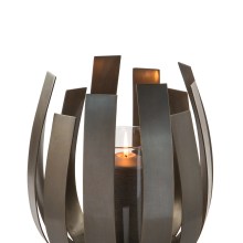 Windlicht Kerzenhalter Laterne Kerzenleuchter Glas Metall bronze Orfea Fink Windlicht Kerzenhalter Laterne Kerzenleuchter Glas Metall bronze Orfea Fink