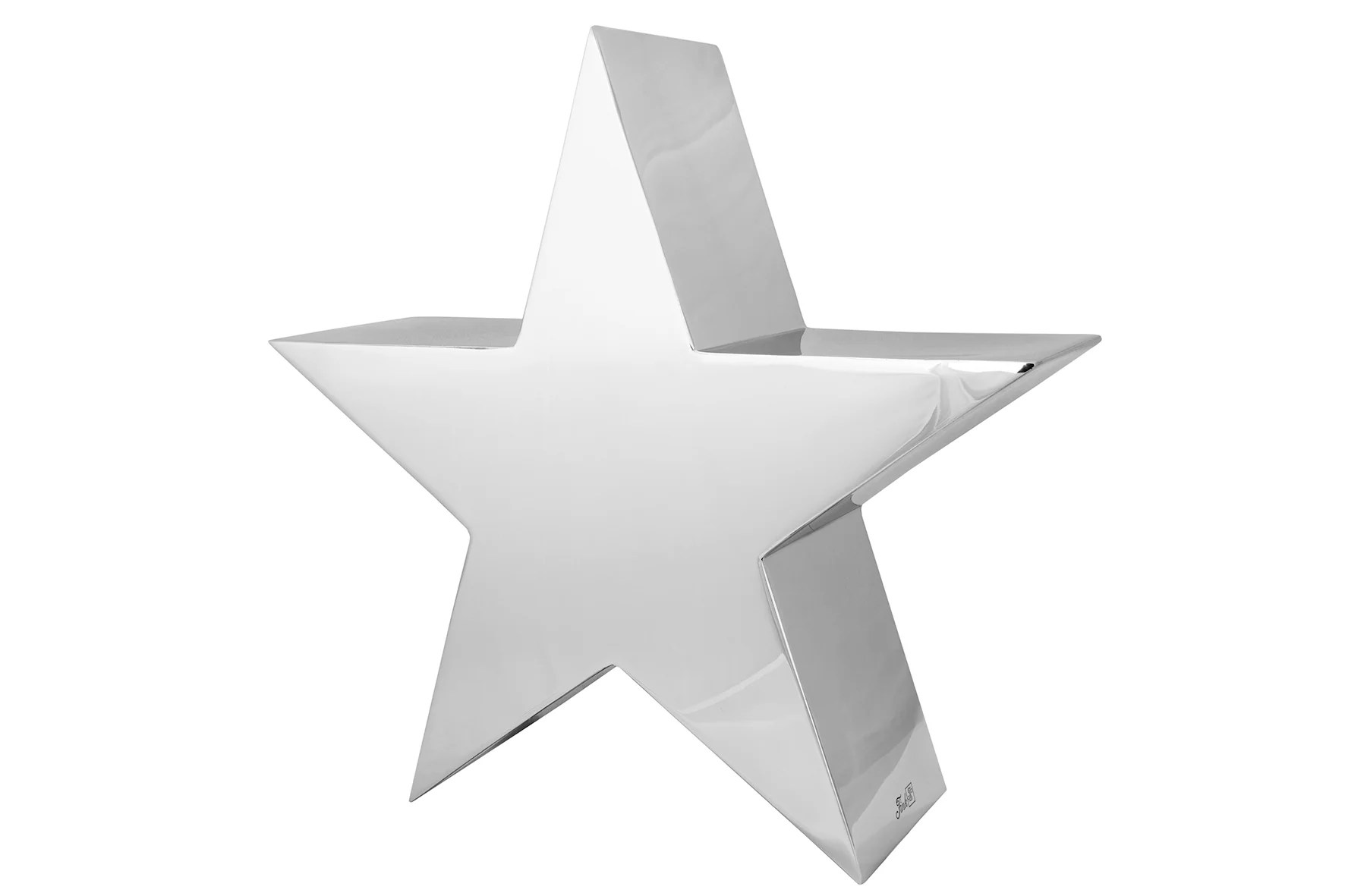 Deko Objekt Dekofigur Stern Reva silberfarben Fink Deko Objekt Dekofigur Stern Reva silberfarben Fink