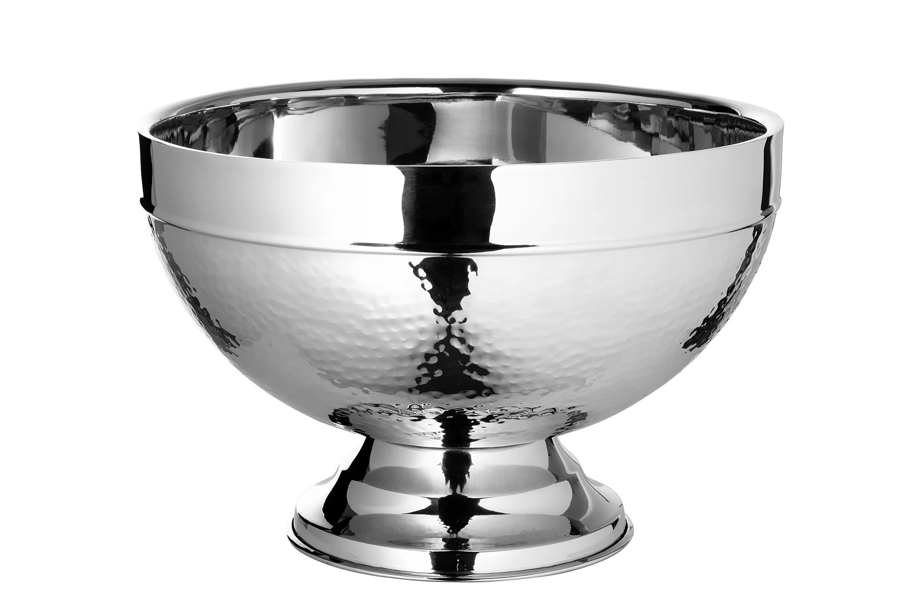 Fink NASSAU Weinkühler Punchbowl silberfarben Flaschenkühler Sektkühler Fink NASSAU Weinkühler Punchbowl silberfarben Flaschenkühler Sektkühler