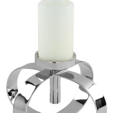 Kerzenhalter Kerzenständer Kerzenleuchter Stumpenkerzen silber Gorden Fink Kerzenhalter Kerzenständer Kerzenleuchter Stumpenkerzen silber Gorden Fink