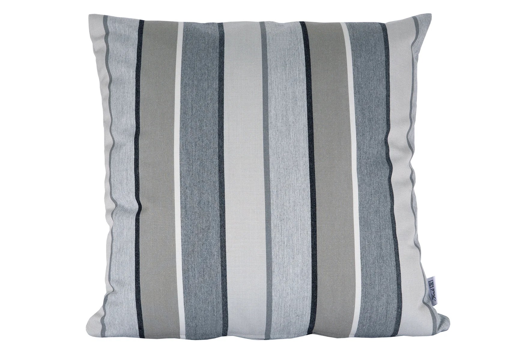 Kissenhülle Kissenbezug grau gestreift CARLO von Fink Living 40x40cm Kissenhülle Kissenbezug grau gestreift CARLO von Fink Living 40x40cm
