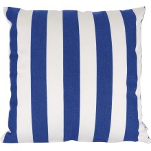 Kissenhülle Kissenbezug blau weiß gestreift CARLO von Fink Living 50x50cm Kissenhülle Kissenbezug blau weiß gestreift CARLO von Fink Living 50x50cm