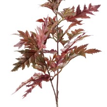 Fink Kunstblume Blatt dunkel rot Fink Kunstblume Blatt dunkel rot