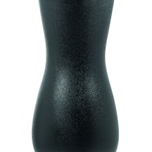Fink Opera Vase aus Keramik schwarz Blumenvase modern mit Gold Rand 38 cm Fink Opera Vase aus Keramik schwarz Blumenvase modern mit Gold Rand 38 cm