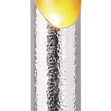 Teelichthalter Gold Silber Metall FIRAT 30 cm Windlicht  Fin Teelichthalter Gold Silber Metall FIRAT 30 cm Windlicht  Fin