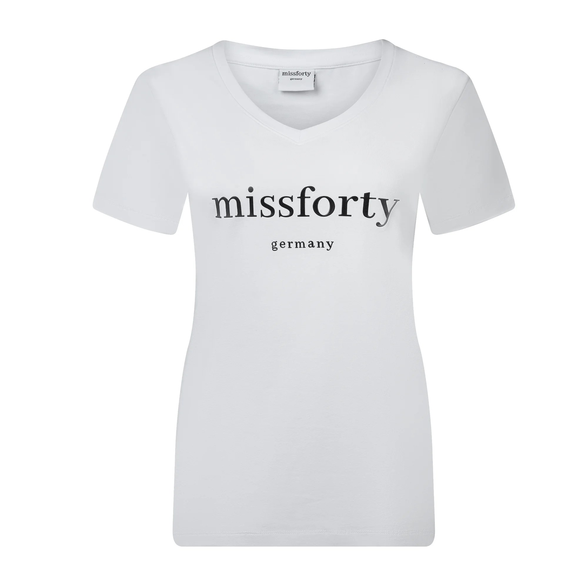 Jerseyshirt weiß missforty Jerseyshirt weiß missforty
