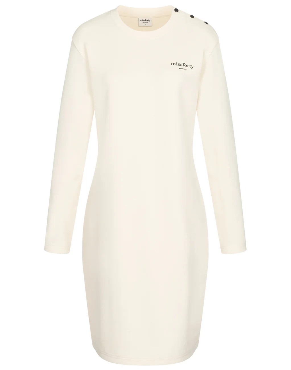 Sweatkleid in Prestine von missforty germany Sweatkleid in Prestine von missforty germany