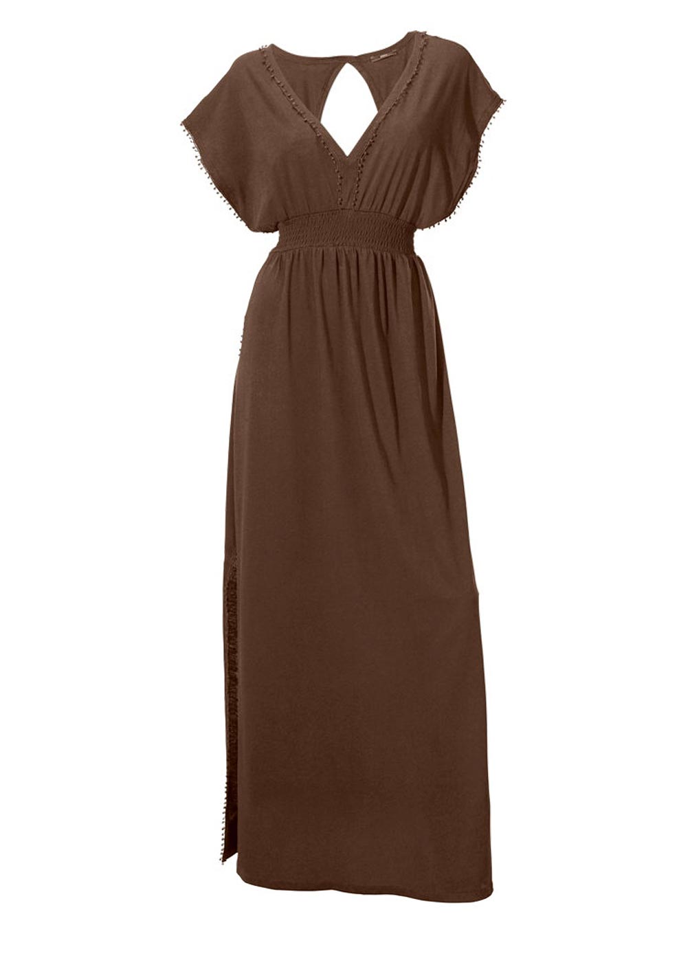 Maxikleid Sommerkleid Strandkleid braun Hippie Ibiza Boho Kleid Heine Maxikleid Sommerkleid Strandkleid braun Hippie Ibiza Boho Kleid Heine