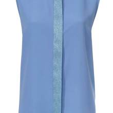 Blusentop, jeansblau von Rick Cardona Blusentop, jeansblau von Rick Cardona