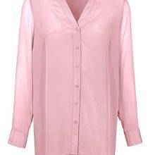 Damen Seidenbluse, rosÈ Damen Seidenbluse, rosÈ