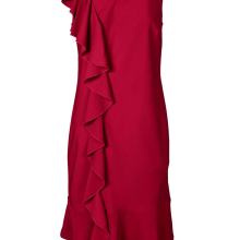 Damen Kleid Cocktailkleid rot Minikleid ärmellos 34 knielang Abendkleid Damen Kleid Cocktailkleid rot Minikleid ärmellos 34 knielang Abendkleid