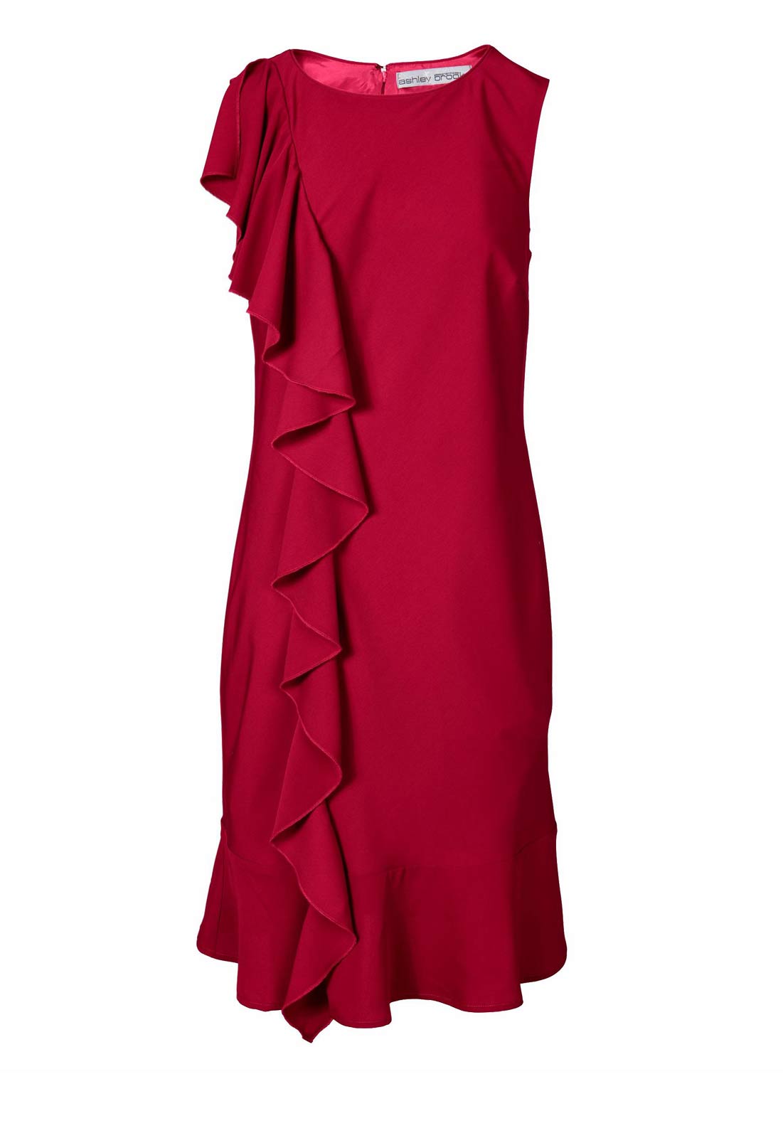 Damen Kleid Cocktailkleid rot Minikleid ärmellos 34 knielang Abendkleid Damen Kleid Cocktailkleid rot Minikleid ärmellos 34 knielang Abendkleid