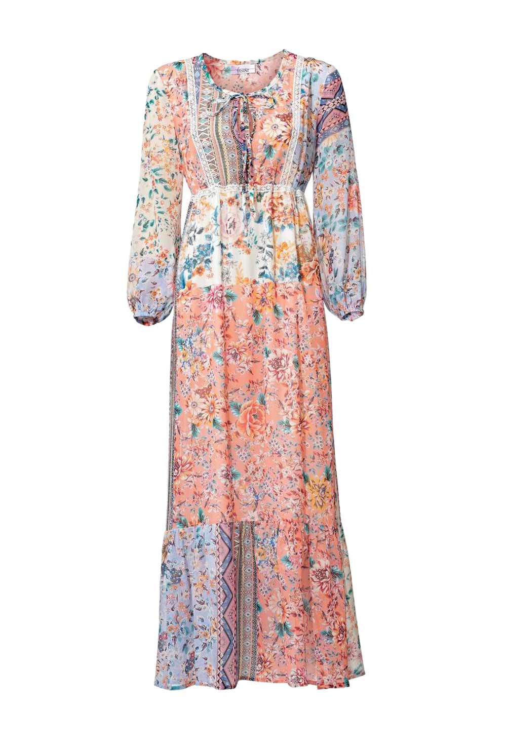 Damen Kleid Maxikleid Lang Kurzgröße Langarm Sommerkleid Frühling Freizeit Damen Kleid Maxikleid Lang Kurzgröße Langarm Sommerkleid Frühling Freizeit