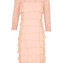 Damen Kleid Etuikleid Cocktailkleid Chiffon Abiball Hochzeit Kommunion 52 50 Damen Kleid Etuikleid Cocktailkleid Chiffon Abiball Hochzeit Kommunion 52 50