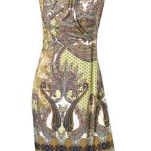 Damen Kleid Sommerkleid Minikleid kurz ärmellos bunt Stretch Freizeit Damen Kleid Sommerkleid Minikleid kurz ärmellos bunt Stretch Freizeit