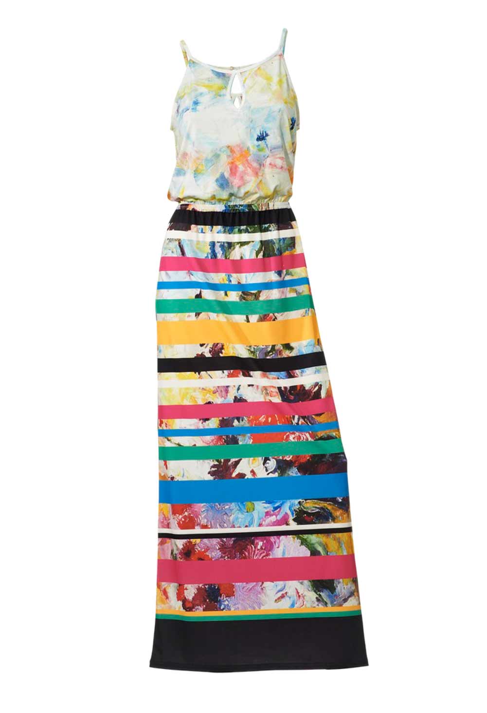 Damen Kleid Maxikleid Sommerkleid ärmellos lang Freizeit Frühling Strandkleid Damen Kleid Maxikleid Sommerkleid ärmellos lang Freizeit Frühling Strandkleid