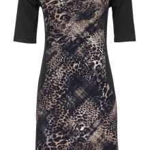 Ashley Brooke Kleid schwarz-camel 010.561 Ashley Brooke Kleid schwarz-camel 010.561