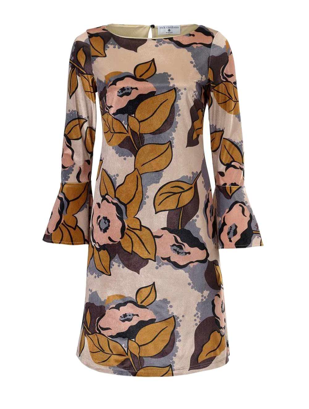 Minikleid Abendkleid Samtkleid elegant braun Muster Herbstkleid Businesskleid Minikleid Abendkleid Samtkleid elegant braun Muster Herbstkleid Businesskleid