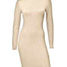 Kleid Strick Pulloverkleid sand Kleid Strick Pulloverkleid sand