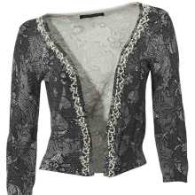 Damen Strickjacke von Ashley Brooke grau 38 Damen Strickjacke von Ashley Brooke grau 38