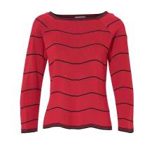 Strickpullover Damen Strick Freizeit rot-schwarz Herbst Winter Langarm Pullover Strickpullover Damen Strick Freizeit rot-schwarz Herbst Winter Langarm Pullover
