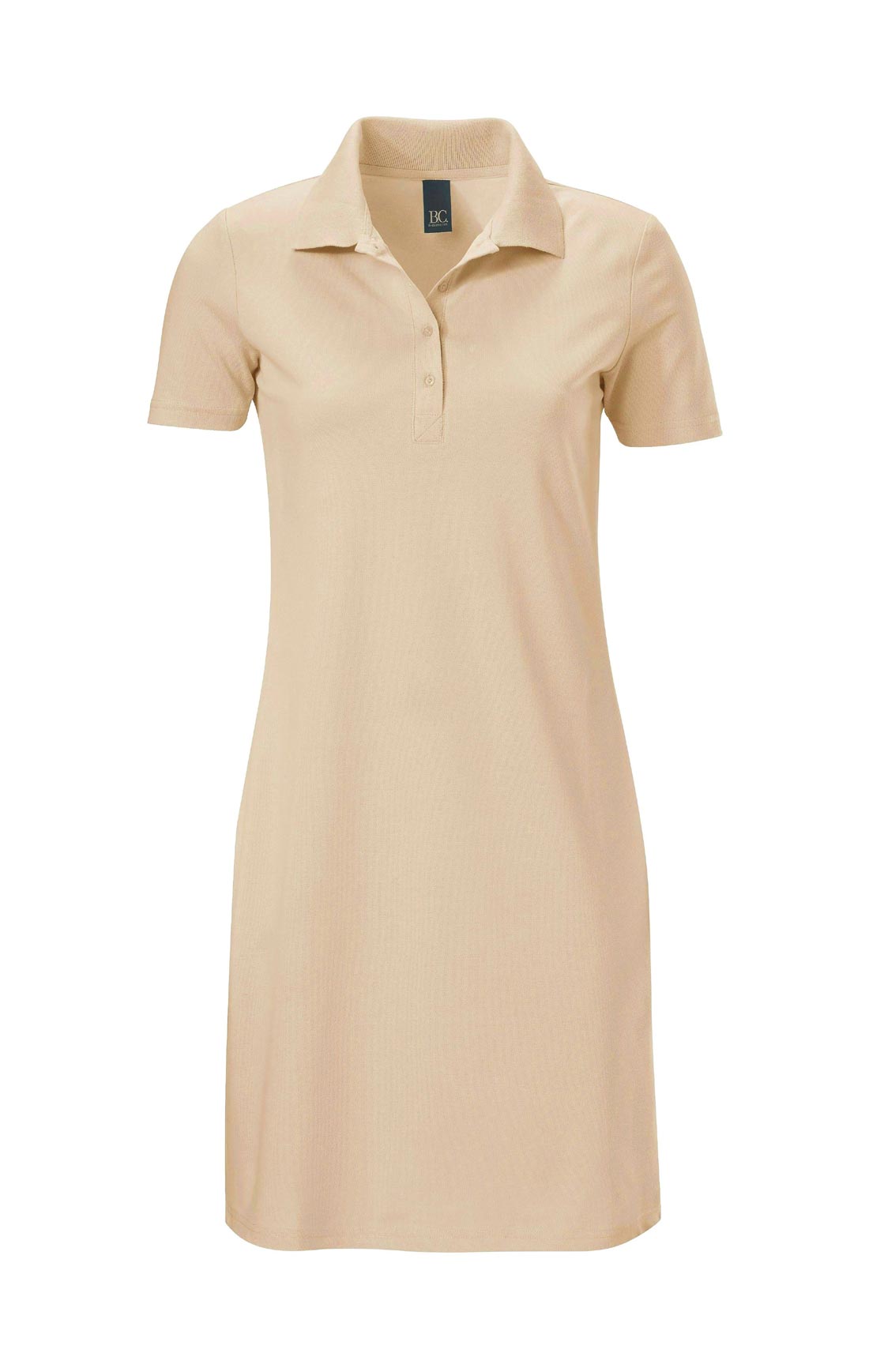 Damen Polokleid Shirtkleid  38 sand Heine - Best Connections Damen Polokleid Shirtkleid  38 sand Heine - Best Connections