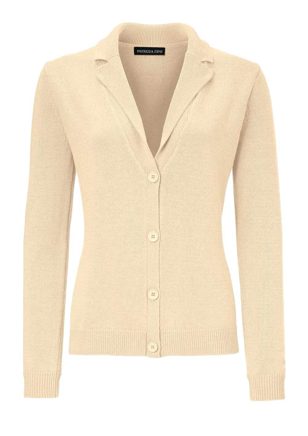 Damen Strickjacke von PATRIZIA DINI vanille Damen Strickjacke von PATRIZIA DINI vanille