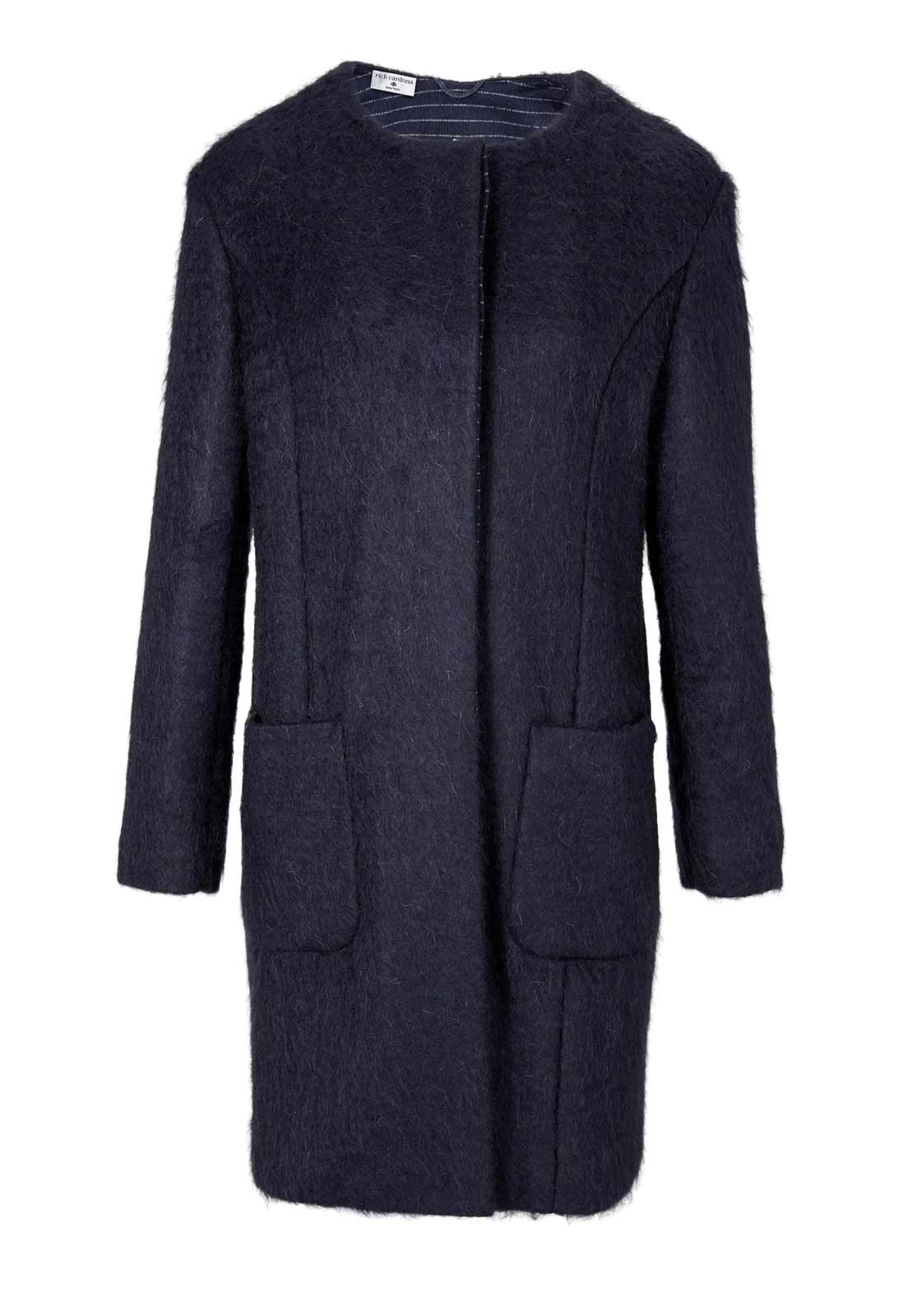 Rick Cardona Damen Mantel Blau Rick Cardona Damen Mantel Blau