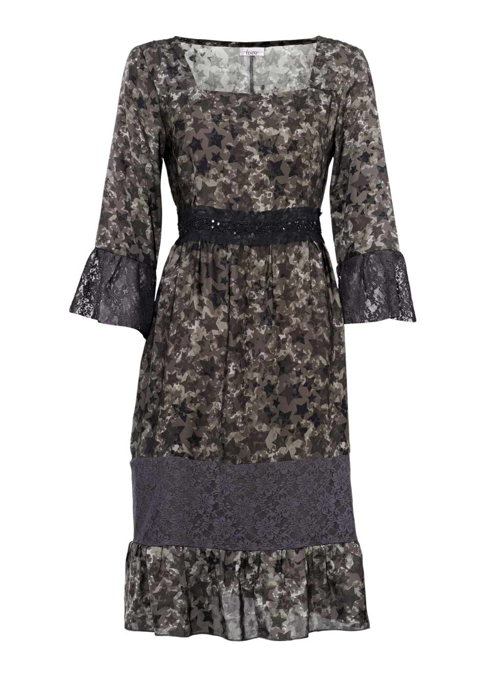 Damen Kleid von Linea Tesini Kleid, bunt Damen Kleid von Linea Tesini Kleid, bunt