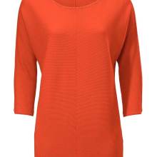 Ashley Brooke Damen Pullover Strick Pulli Frühling orange Feinstrick Ashley Brooke Damen Pullover Strick Pulli Frühling orange Feinstrick