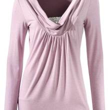 Damen Pullover Oberteil Jersey Pulli rosa rose Größe 42 langarm mit Elasthan Damen Pullover Oberteil Jersey Pulli rosa rose Größe 42 langarm mit Elasthan