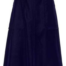 Damen Samtrock, dunkelblau von Rick Cardona Grösse 44 Damen Samtrock, dunkelblau von Rick Cardona Grösse 44