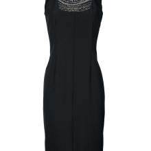 Etuikleid 40 Abendkleid kurz schwarz ärmellos bestickt Perlen ASHLEY BROOKE Etuikleid 40 Abendkleid kurz schwarz ärmellos bestickt Perlen ASHLEY BROOKE