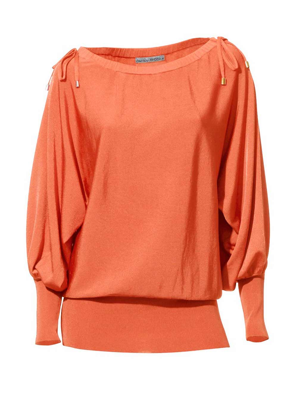 Damen Pullover Feinstrick orange Damen Pullover Feinstrick orange