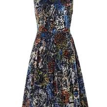 Damen Kleid Minikleid mit Samt Freizeit Buisnesskleid kurz ärmellos Damen Kleid Minikleid mit Samt Freizeit Buisnesskleid kurz ärmellos