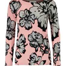 Strickpullover Damen Strick Freizeit rosa-offwhite Herbst Winter Langarm Pullover Strickpullover Damen Strick Freizeit rosa-offwhite Herbst Winter Langarm Pullover