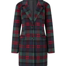 Kurzmantel Longblazer Blazermantel Blazer lang Wolle Rot Grün mit Taschen Kurzmantel Longblazer Blazermantel Blazer lang Wolle Rot Grün mit Taschen