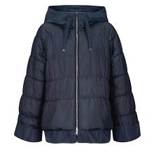 Designer-Materialmix-Steppjacke, marine Designer-Materialmix-Steppjacke, marine