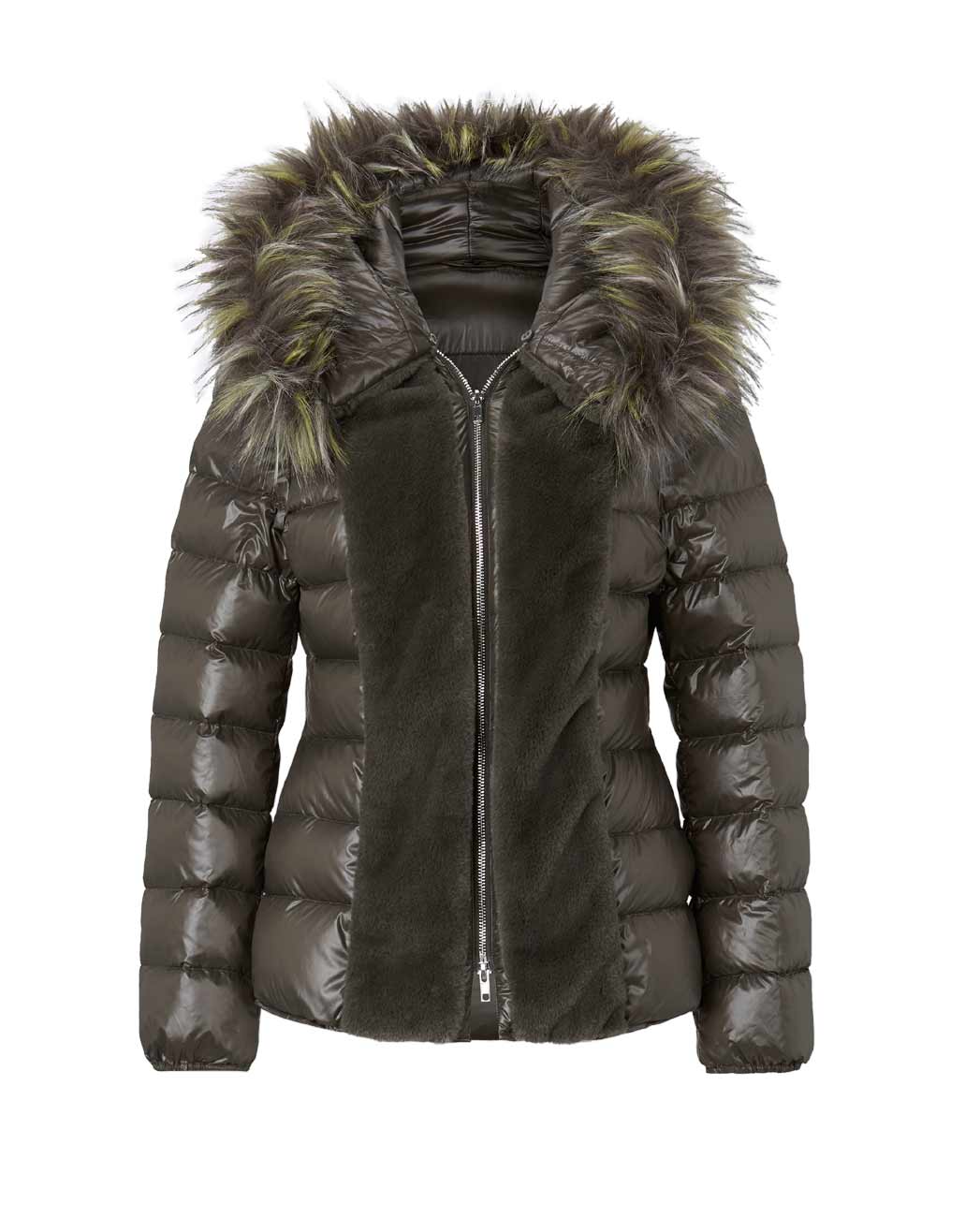 Création L Damen Jacke Winter warm oliv 102.923 Création L Damen Jacke Winter warm oliv 102.923