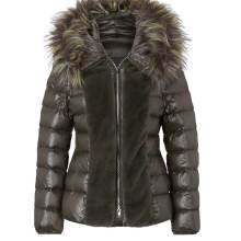Création L Damen Jacke Winter warm oliv 102.923 Création L Damen Jacke Winter warm oliv 102.923