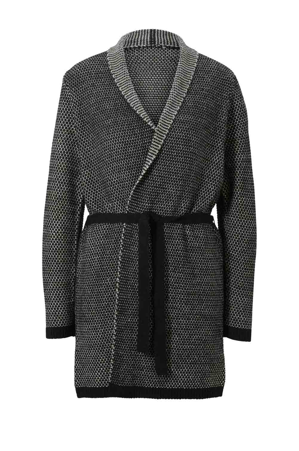 Damen Strickjacke von Heine schwarz-offwhite Damen Strickjacke von Heine schwarz-offwhite