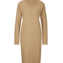Damen Rollkragen-Strickkleid, camel Damen Rollkragen-Strickkleid, camel