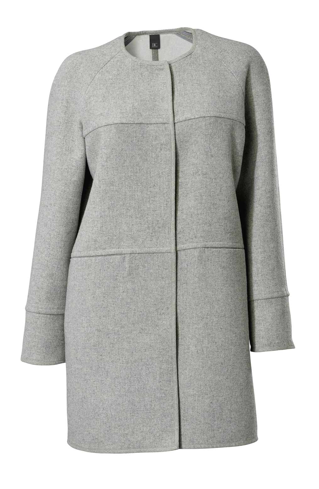 Damen Mantel Wollmantel Winter Wintermantel warm hellgrau Damen Mantel Wollmantel Winter Wintermantel warm hellgrau